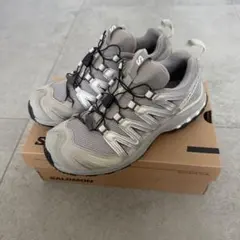 【美品】SALOMON XA PRO 3D トレイルランニング グレー 25cm