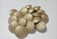 ゴールドエンボスボタン 最後の在庫になります！