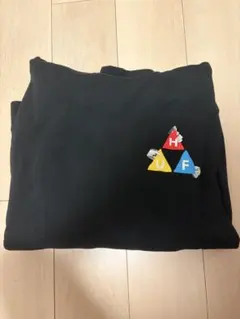 HUF パーカー ブラック トライアングルロゴ