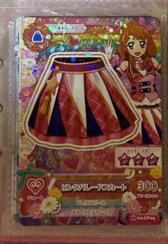 アイカツカード3枚 ピンクパレードコーデ 大空あかり アニメ柄、アニメ
