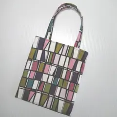No.078 ハンドメイド トートバッグミニ