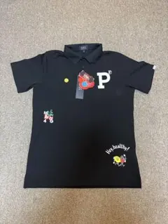 PEARLY GATES新品 ポケモンピカチュウ 天竺半袖モックネックカットソー