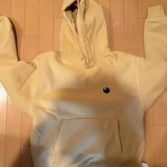 Stussy ベージュ フード付きパーカー