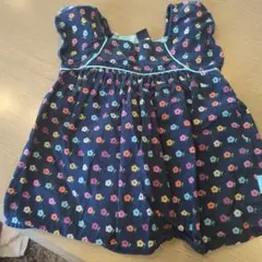 baby GAP フラワープリント ノースリーブワンピース 100