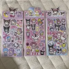 サンリオキャラクター ステッカーセット 3シート①