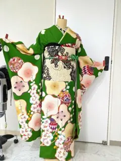 美品 振袖フルセット 秋山庄太郎 身丈158 正絹 furisode 作家物 2025年最新】正絹 振袖 フルセットの人気アイテム - メルカリ