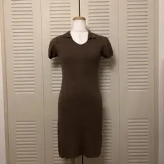 DKNY 半袖ワンピース　シャツ　タイトワンピースのサムネイル