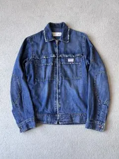超希少　別注　イタリア製　パパス　スミスアメリカン　デニムブルゾン　S