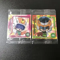 ドラゴンボール　ウエハース　シール　3. グレートサイヤマン1号　2号