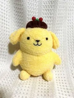 平成レトロ ポムポムプリン さくらんぼ ぬいぐるみ　当時物　レア