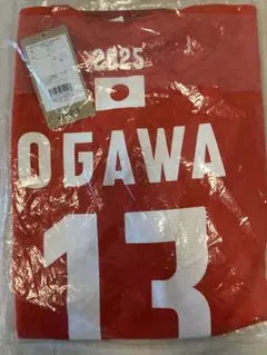 小川智大　ユニフォーム　XL 2025年日本代表