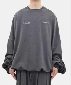 【SHINYAKOZUKA】 ORDINARY GIANT CREW チャコール