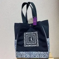 【美品】紀ノ国屋　リバティ柄　 ランチトート　トートバック KINOKUNIYA