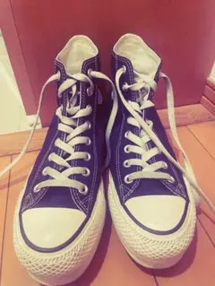 CONVERSE ALL STAR ブラックハイカットスニーカー　厚底　25cm