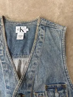 Calvin Klein Jeans デニムベスト M 春　夏　ヴィンテージのサムネイル