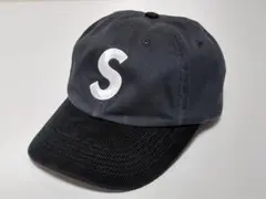 極美品　Supreme　2-Tone　S Logo　6-Panel　