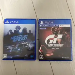 Need for Speed & GranTurismo Sport 2本セット