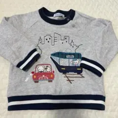 【美品】ファミリア　トレーナー　80サイズ