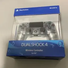 SONY DUALSHOCK 4 ワイヤレスコントローラー クリスタル