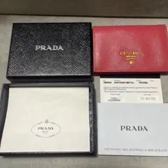 【箱付き】プラダ PRADA(カードケース　名刺入れ)