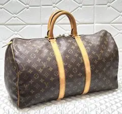 ヴィトン キーポル45 ボストンバッグ モノグラム　ハンドバッグ LOUIS VUITTON ルイヴィトン ボストンバッグ モノグラム