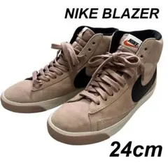 NIKE BLAZER MID VNTG SUEDE ピンクハイカットスニーカー