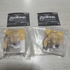 ズートピア　ブリスターチャームコレクション　フィニック　2個セット