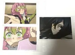 鬼滅の刃 柱稽古編 場面写ブロマイド 伊黒小芭内 甘露寺蜜璃
