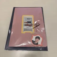 SixTONES 慣声の法則 メッセージカード