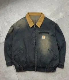 WEGO/ワーカーズWジップデニムブルゾン 短丈可能