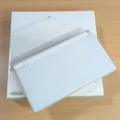 美品　ニンテンドー DS Lite クリスタル ホワイト 本体 箱付　485