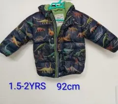 恐竜柄ジャケット 92cm 1.5-2YRS