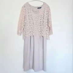 レーストップス付 2wayワンピースセットアップ