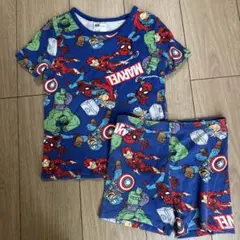 h&m marvel スパイダーマン　セットアップ