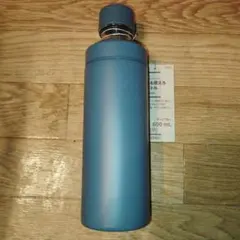無印良品 炭酸にも使える保冷ボトル600mlダークブルーのサムネイル