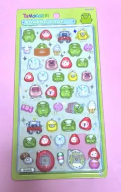 正規品　たまごっちボンボンドロップシールくちぱっち