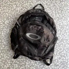 【ハードコア、テック系】オークリーアイコンバックパック古着リュックsk8鞄総柄
