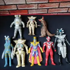 8体セット！　ウルトラマン　ソフビ　まとめ売り