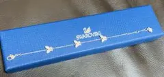スワロフスキー Swarovski バタフライ ブレスレット 箱無し - メルカリ