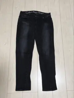 Calvin Klein Jeans ブラック スキニージーンズ