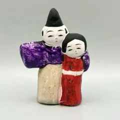 土人形 富山土人形 渡辺信秀 抱き雛 立ち雛 雛人形 ひな祭り お雛様 民藝