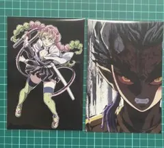 鬼滅の刃 全集中展 刀鍛冶の里 柱稽古 幕間画ポストカード　甘露寺蜜璃　憎珀天