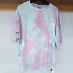 半袖 Tシャツ タイダイ柄 パステルカラー　ブルー パープル 水色のサムネイル