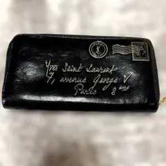 ⭐︎Yves Saint Laurent ⭐︎廃盤Y-MAIL柄 ブラックキーケース 廃盤 Yves Saint Laurent Y-MAIL柄 ブラックキーケース - メルカリ