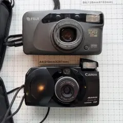 Canon autoboy Luna & FUJIFILM CARDIA ２台のサムネイル