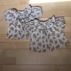 バースデイtete  a tete 花柄トップス