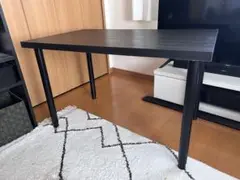 仙台市太白区引取 IKEA イケア LINNMON デスク 黒 100×60