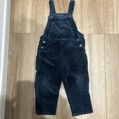 ダークネイビー コーデュロイ オーバーオール 95cm