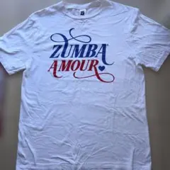 美品‼️ZUMBA AMOUR 半袖 Tシャツ ホワイト ワンサイズのサムネイル