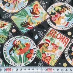 ハワイアンファブリック 生地